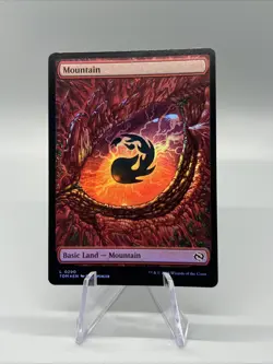 MTG Magic the Gathering - Mountain - FOIL - (0290) - Tarkir: Dragonstorm (TDM) - Image 1