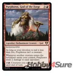 Purphoros, God Of The Forge M/NM Magic: The Gathering MTG Commander Masters - Image 1