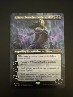 Liliana, Dreadhorde General (Borderless) Foundations Regular - Image 1