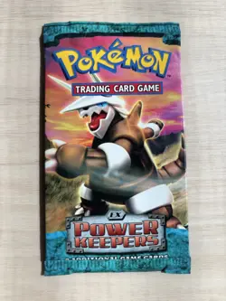 Pokemon EX Power Keepers Booster Pack Aggron Art Brand New Sealed English TCG - Image 1