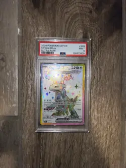 CYCLIZAR EX #228 PSA 9 • 2024 POKEMON SSP EN-SURGING SPARKS ULTRA RARE - Image 1