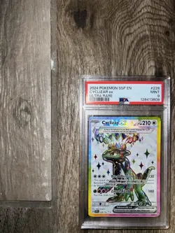 CYCLIZAR EX #228 PSA 9 • 2024 POKEMON SSP EN-SURGING SPARKS ULTRA RARE - Image 2