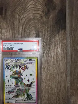 CYCLIZAR EX #228 PSA 9 • 2024 POKEMON SSP EN-SURGING SPARKS ULTRA RARE - Image 3