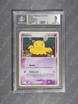 Pokemon BGS 9 Drowzee #32 Holo Ex Firered & Leafgreen 2004 Italiano - Image 2