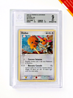 Pokemon BGS 9 Doduo #62 Holo Ex Firered & Leafgreen 2004 Italiano - Image 1