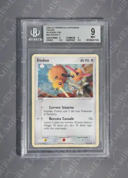 Pokemon BGS 9 Doduo #62 Holo Ex Firered & Leafgreen 2004 Italiano - Image 2