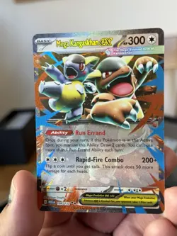 Pokemon TCG Mega Kangaskhan EX 104/132 Mega Evolutions English NM - Image 1