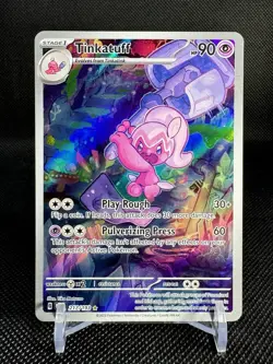 POKEMON TINKATUFF 217/193 SCARLET & VIOLET PALDEA EVOLVED ILLUSTRATION RARE - NM - Image 1