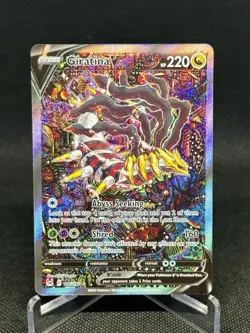Pokemon TCG Giratina V Alternate Art 186/196 Lost Origin Free Fast Shipping READ - Image 1