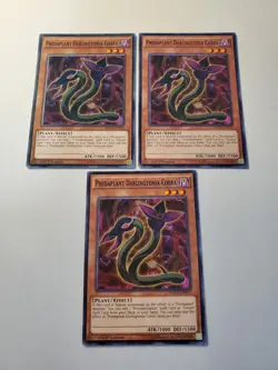 Yugioh - Predaplant Darlingtonia Cobra MACR-EN010 NM 1st ed Common x3 - Image 1