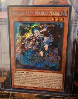 Maliss P March Hare Alin-En023 Secret Rare Yu-Gi-Oh 1st Edition - Image 1