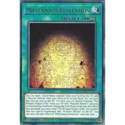 MZMI-EN070 Millennium Revelation : Rare Card : 1st Edition : YuGiOh TCG - Image 1