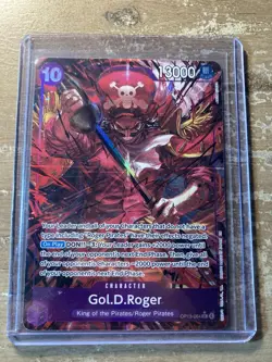 Gol.D.Roger (Alt Art) OP13-064 SR Carrying on His Will ONE PIECE Card ENGLISH NM - Image 1