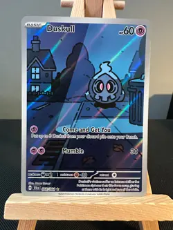 Pokemon TCG Shrouded Fable Duskull Illustration Rare Card 068/064 Near Mint - Image 1
