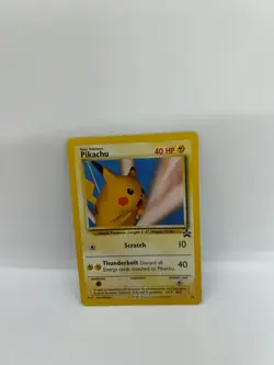 Pikachu (SNAP Promo) 26 WOTC Black Star Promo Pokemon Card - Image 1