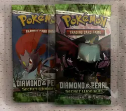 Pokemon "Secret Wonders" 10-Card Sealed Booster Packs X2 - Image 1
