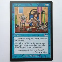 MTG Tinker Urza's Legacy Regular Uncommon 45/143 - Image 1
