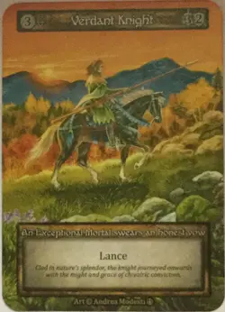 Verdant Knight Regular - Sorcery: Contested Realm, Arthurian Legends - Image 1