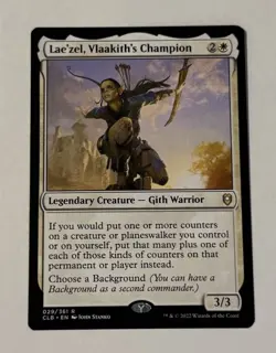 MTG Lae'zel, Vlaakith's Champion - CL: Battle for Baldur’s Gate NM - Image 1