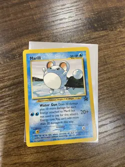Pokemon TCG Marill #29 WOTC Era, Black Star Promo, Near Mint Condition - Image 1