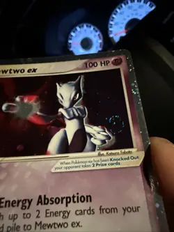 Pokemon Mewtwo EX 101/109; Ruby & Sapphire (2003) Ultra Rare; 5 + Swirls!!! - Image 3