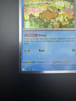 Pokemon TCG Psyduck Mega Evolutions Black Star Promo 007 Near Mint - Image 4