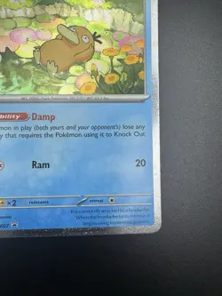 Pokemon TCG Psyduck Mega Evolutions Black Star Promo 007 Near Mint - Image 5