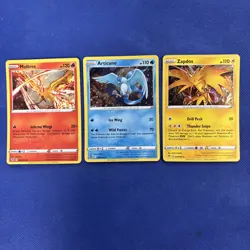 Pokemon TCG - Zapdos 48/185 Articuno 36/195 Moltres 21/172 Cosmos Holo Promo NM - Image 1