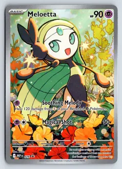 Pokemon TCG Meloetta Illustration Rare 026 Promo Mega Battle Deck Phantasmal NM - Image 1