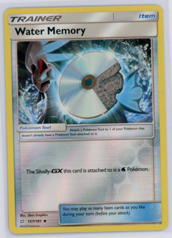Pokemon TCG Water Memory Sun & Moon - Team Up 157/181 Reverse Holo Uncommon - Image 1