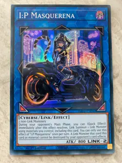 Yugioh - I:P Masquerena (Alternate Art) - RA02-EN042 - Super Rare 1st Edition - Image 1