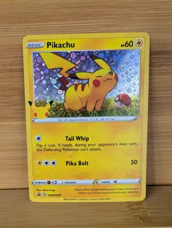 Pikachu SWSH039 Black Star Promo - 2020 Holo Pokemon Card - Image 2