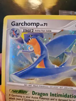 Garchomp 5/147 Holo Rare Pokemon TCG Card Platinum Supreme Victors NM Swirl - Image 4