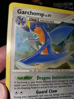 Garchomp 5/147 Holo Rare Pokemon TCG Card Platinum Supreme Victors NM Swirl - Image 5