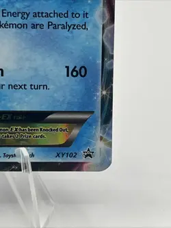 Pokemon TCG Aurorus EX Black Star Promos Holo Card XY102 LP 2016 Vintage Rare - Image 3