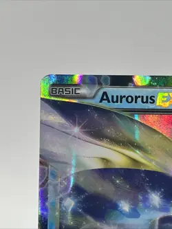 Pokemon TCG Aurorus EX Black Star Promos Holo Card XY102 LP 2016 Vintage Rare - Image 5