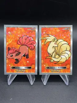 Vulpix Ninetales Pokemon 2024 Card Database Cracked Ice Holo US Seller - Image 1