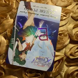 PLUTO Sailor Moon CRYSTAL MOON edition Goddess Beauty Anime Foil Girl Card - Image 3
