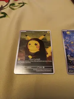 2 Pokemon x Van Gogh Black Star Promo ACG Art Card - NM - Image 2