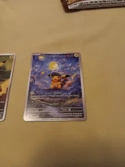 2 Pokemon x Van Gogh Black Star Promo ACG Art Card - NM - Image 3