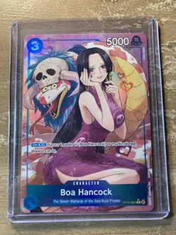 Boa Hancock (Alt Art) OP13-051 R Carrying on His Will ONE PIECE Card ENGLISH NM - Image 1