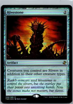 #268 Hivestone Time Spiral: Remastered Rare Foil - Image 1