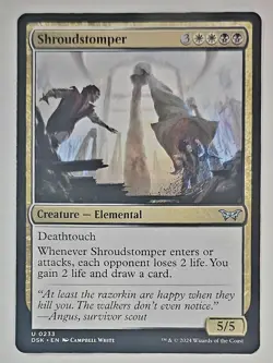 4x Shroudstomper Duskmourn: House of Horror Regular 4x Play Set - Image 1