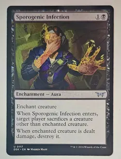 4x Sporogenic Infection Duskmourn: House of Horror Regular 4x Play Set - Image 1