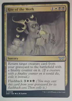 4x Rite of the Moth Duskmourn: House of Horror Regular 4x Play Set - Image 1