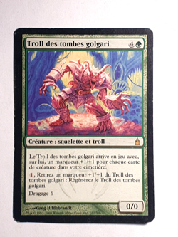 Troll des tombes golgari Golgari Grave-Troll MTG Magic VF played - Image 1