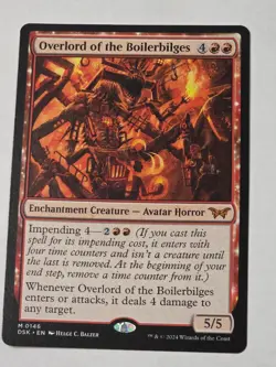 MTG - Overlord of the Boilerbilges - Duskmourn: House of Horror - Image 1
