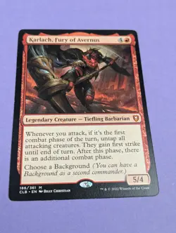 MTG Magic: Commander Legends: Karlach, Fury of Avernus #186/361 Mythic - NM - Image 1