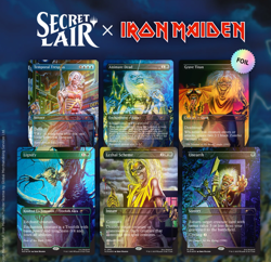 🔮 MTG: Secret Lair X Iron Maiden: Album Art Foil Edition Secret Lair Presale - Image 1