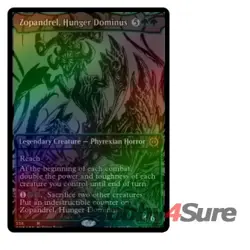 Foil Zopandrel, Hunger Dominus (oil Slick Raised Foil) Phyrexia: All Will Be One - Image 1